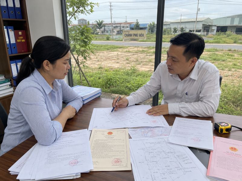 Xin chuyển đổi đất đa mục đích phường Chánh Phú Hòa