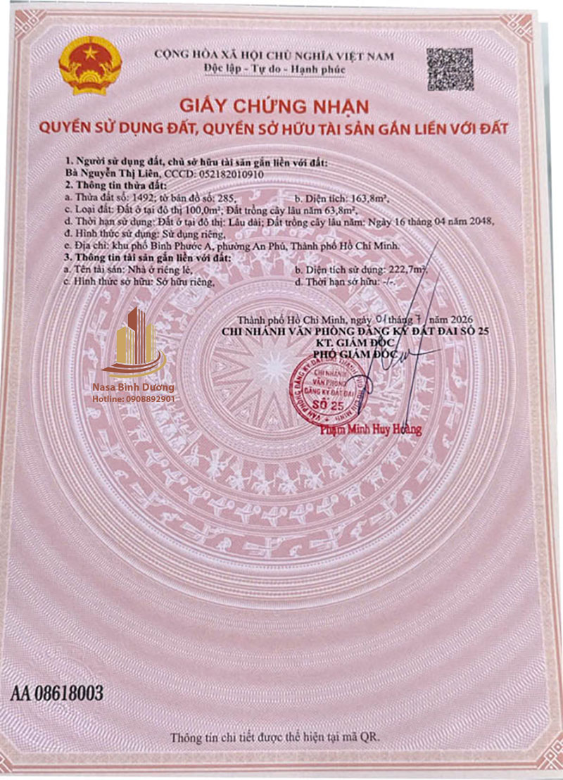 Dịch vụ hoàn công nhà ở tại phường An Phú