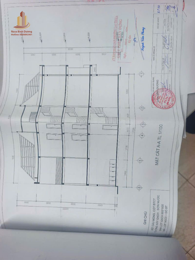 Hoàn công nhà ở tại phường Thuận An