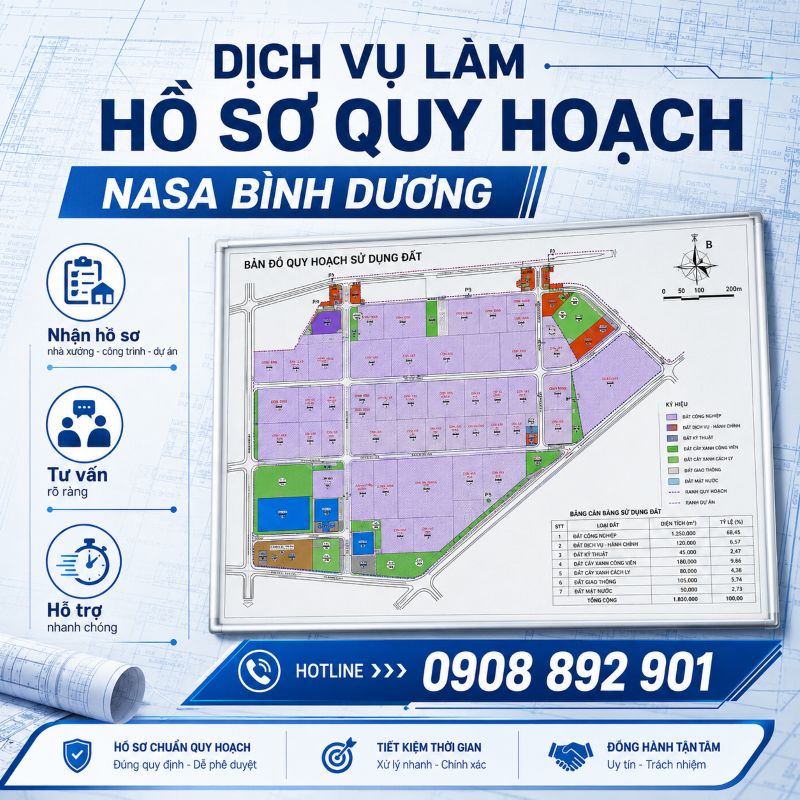 Dịch vụ làm hồ sơ quy hoạch tại phường Bình Cơ