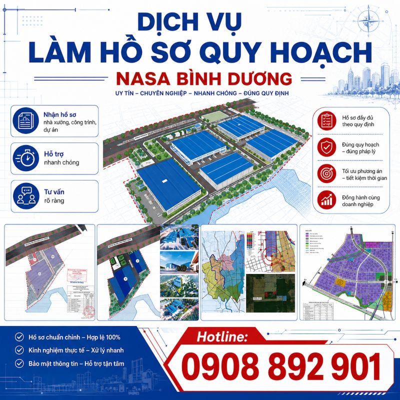 Dịch vụ làm hồ sơ quy hoạch tại phường Hòa Lợi