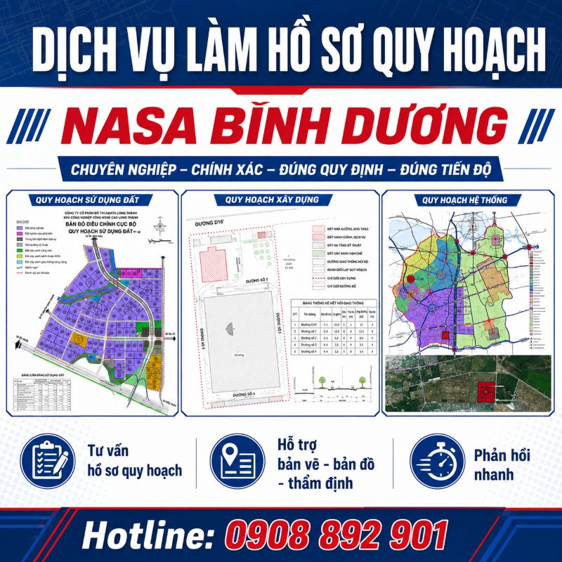 Dịch vụ làm hồ sơ quy hoạch tại phường Tây Nam