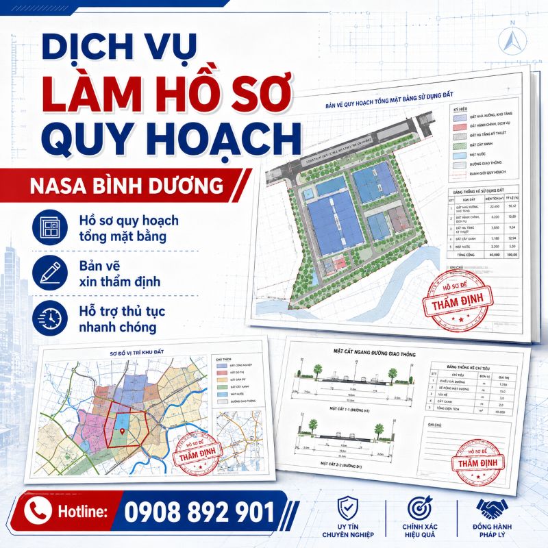 Dịch vụ làm hồ sơ quy hoạch tại Phường Thới Hòa