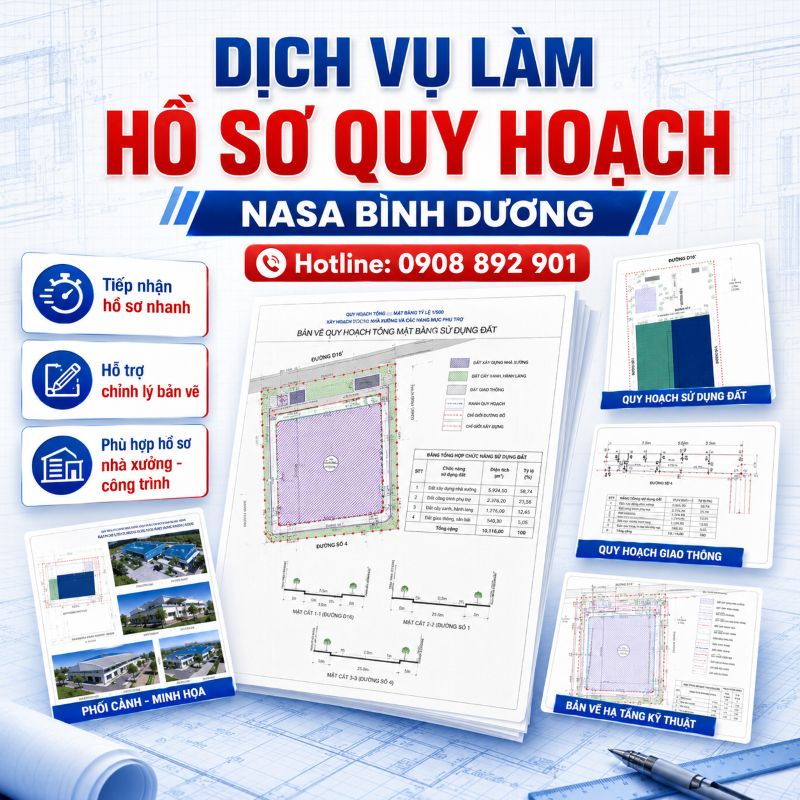 Dịch vụ làm hồ sơ quy hoạch tại xã Dầu Tiếng