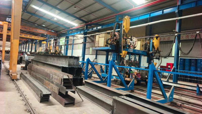 Thi công nhà xưởng tại Tân Uyên