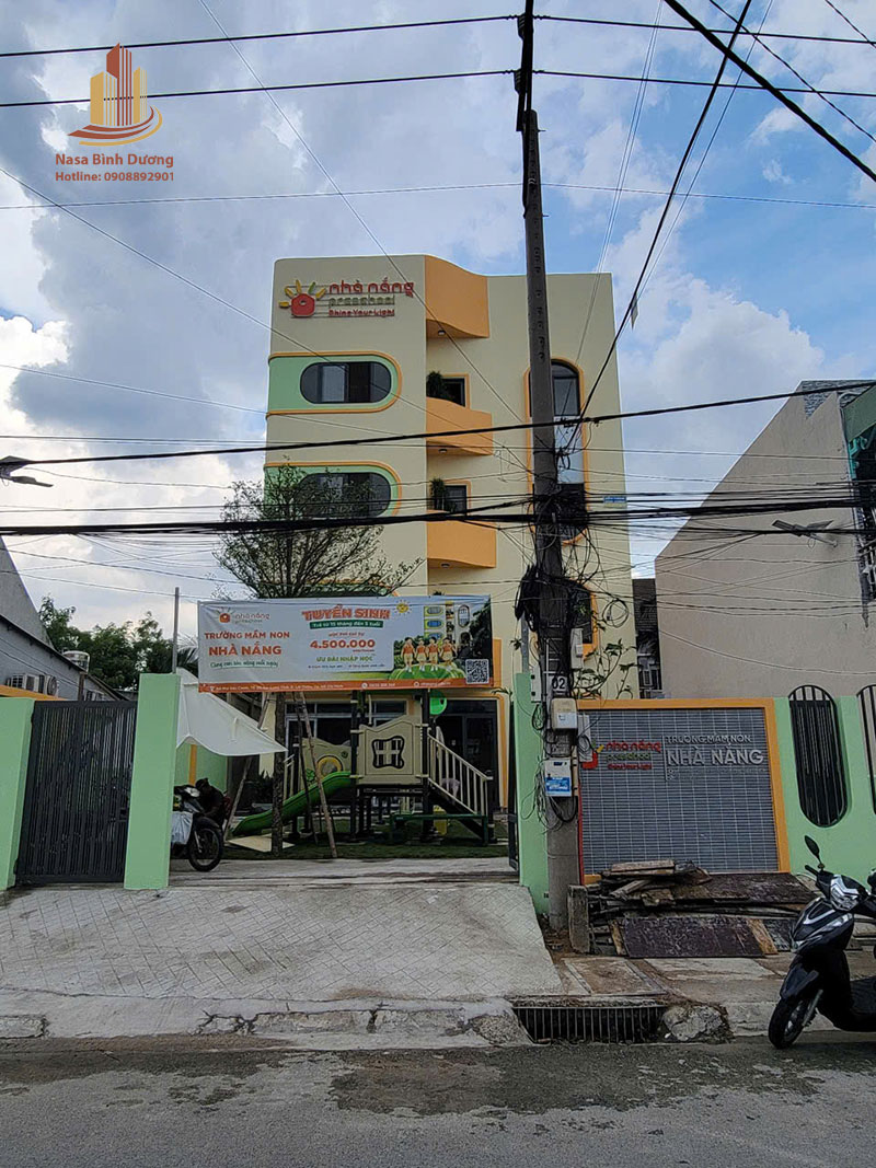 Thiết kế thi công trường mầm non Bình Dương