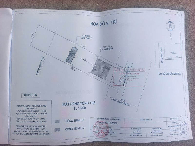 Dịch vụ xin phép xây dựng tại phường Bình Hòa