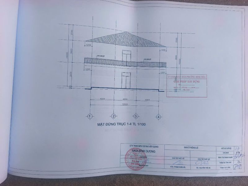 Dịch vụ xin phép xây dựng tại phường Bình Hòa