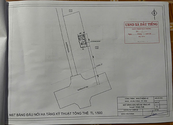 xin phép xây dựng tại Dầu Tiếng