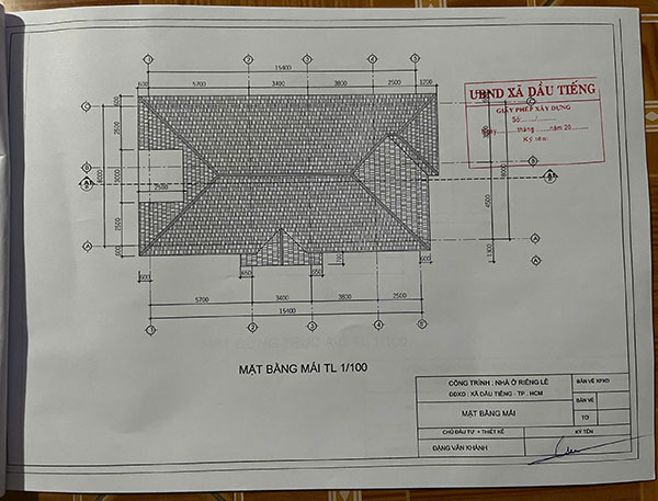 xin phép xây dựng tại Dầu Tiếng