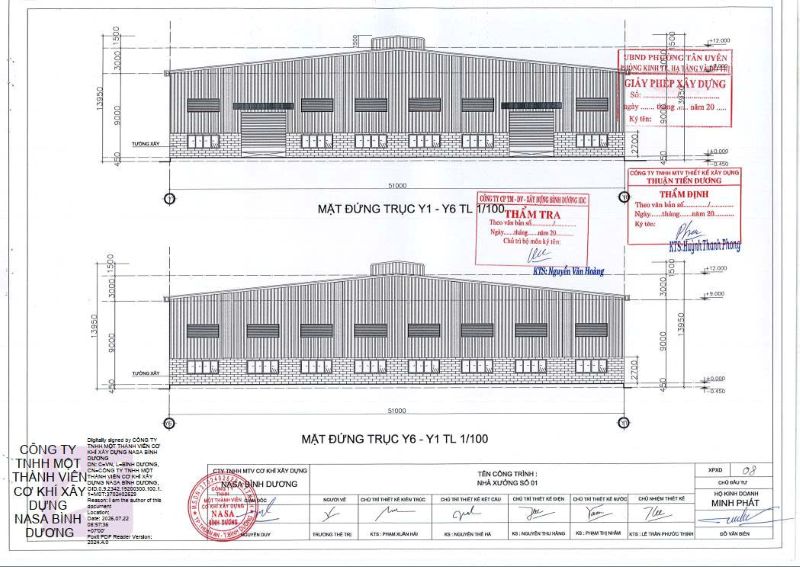 Dịch vụ xin giấy phép xây dựng nhà kho xưởng phường Tân Uyên