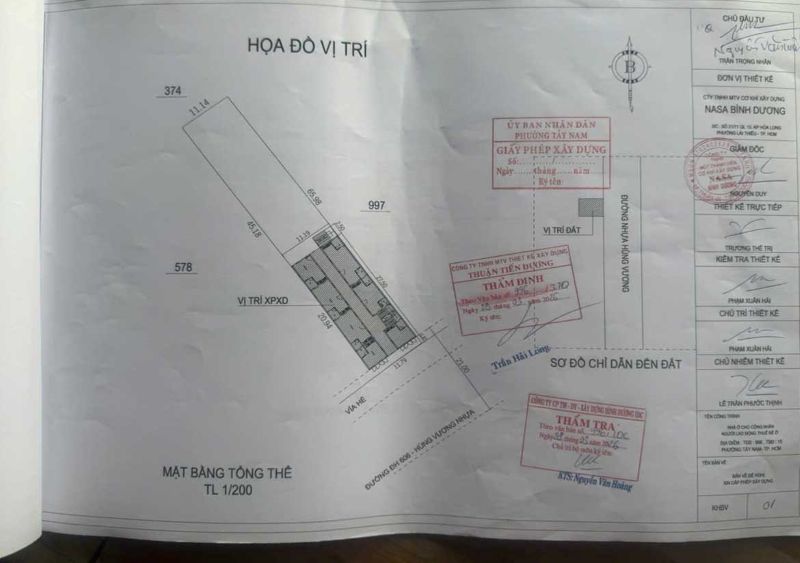 xin phép xây dựng nhà ở cho thuê tại phường Tây Nam – Bình Dương