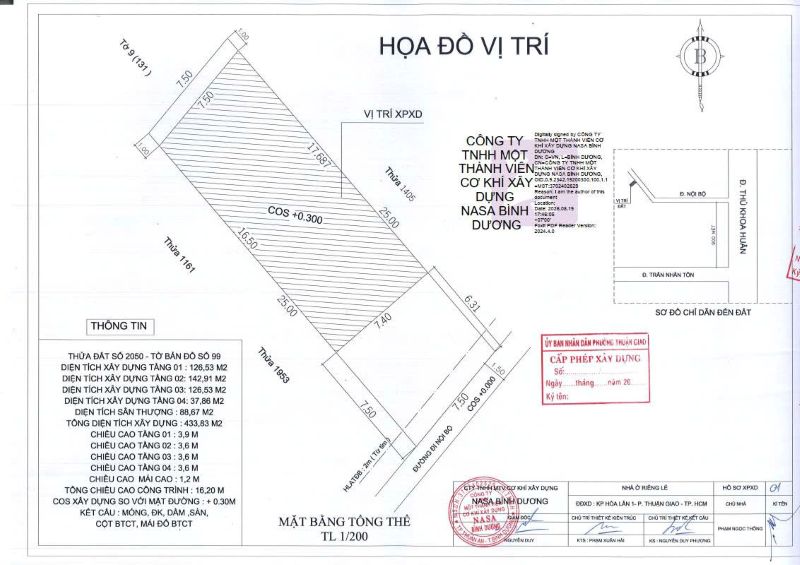 xin phép xây dựng tại phường Thuận Giao