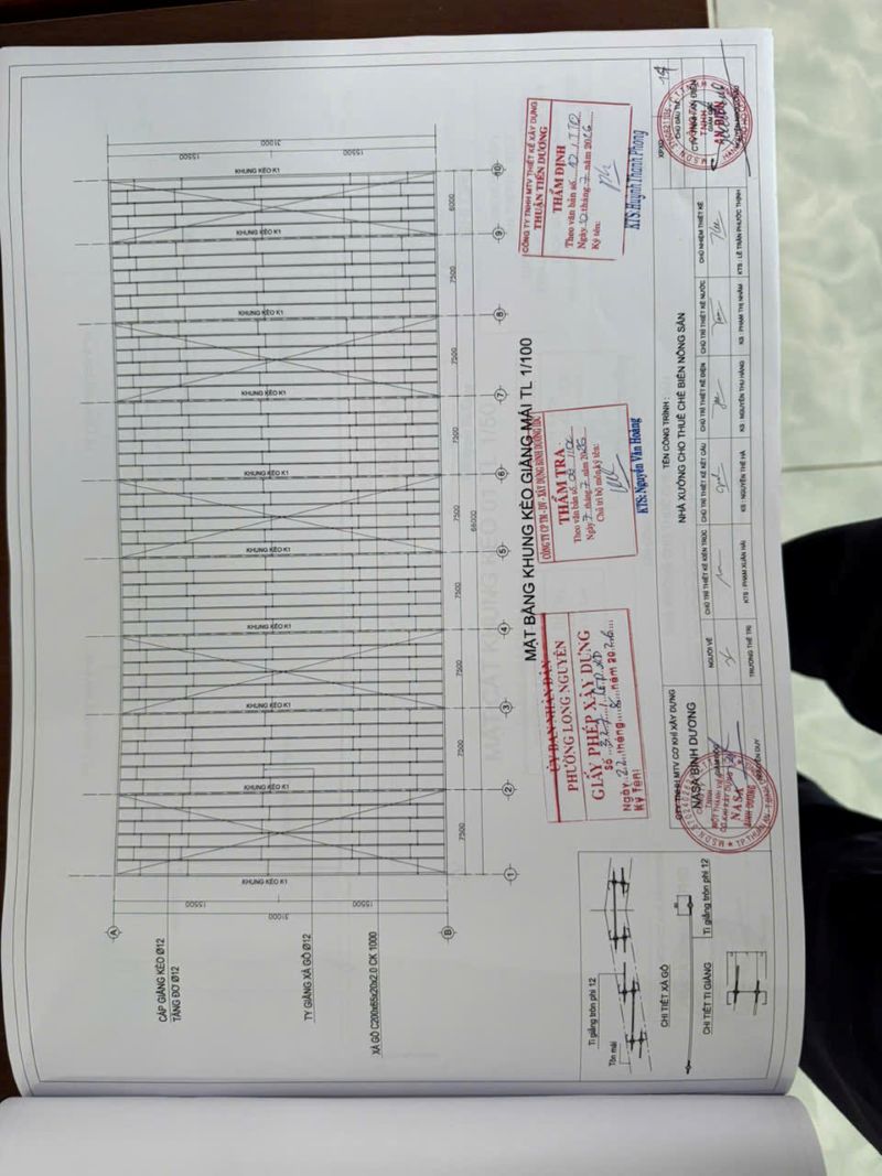 xin phép xây dựng nhà xưởng tại phường Long Nguyên