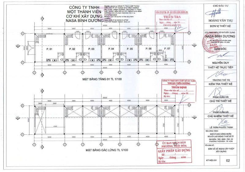 Dịch vụ xin giấy phép xây dựng tại phường Bến Cát giá rẻ trọn gói