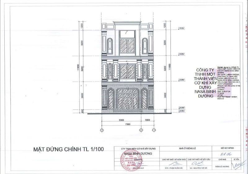 xin phép xây dựng tại phường Thủ Dầu Một