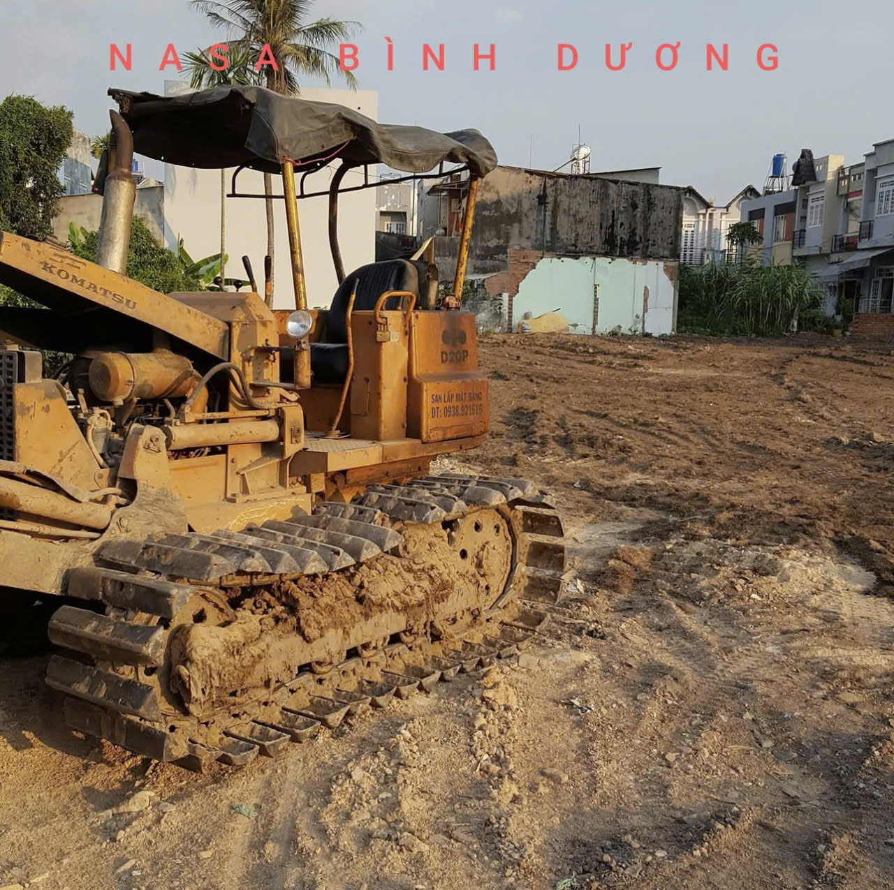 Dịch vụ San lấp mặt bằng tại Bình Dương